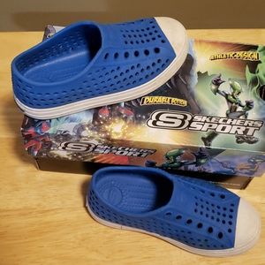 Boys Skechers Helioblast rubber sneaker